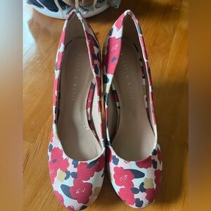 womens floral heels